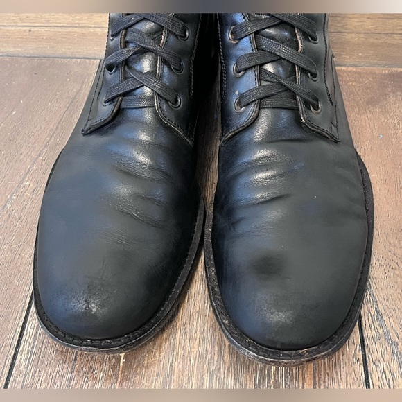 John Varvatos Six O Six 606 Hand Made Leather Lace Up Boots Mens size 10.5 - Picture 2 of 13
